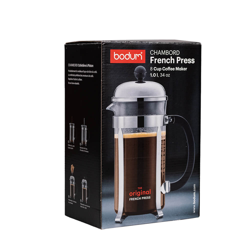 BODUM Bodum Chambord 8 Cup 34 ounce French Press Coffee Maker Brand 