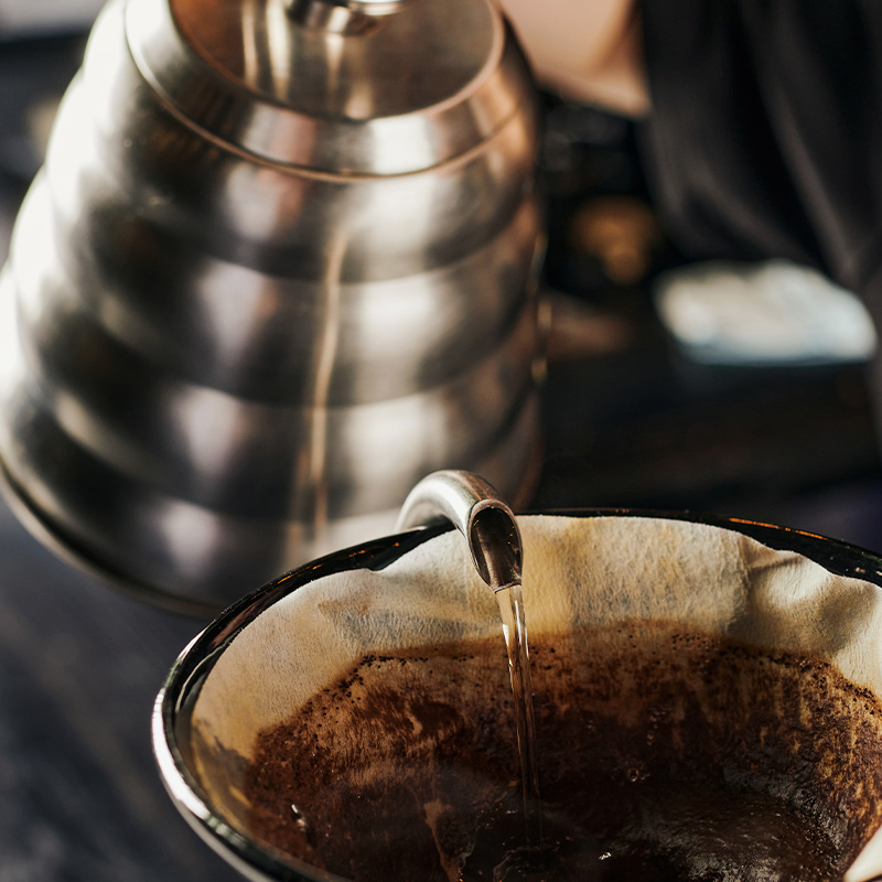 Cafec 2 Cup Black Tritan Flower Dripper - Image 2