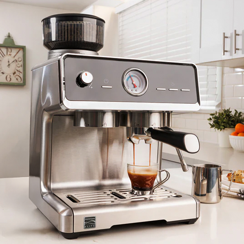 Kenmore Elite Auto-Tamping Espresso Machine With Grinder - Image 2