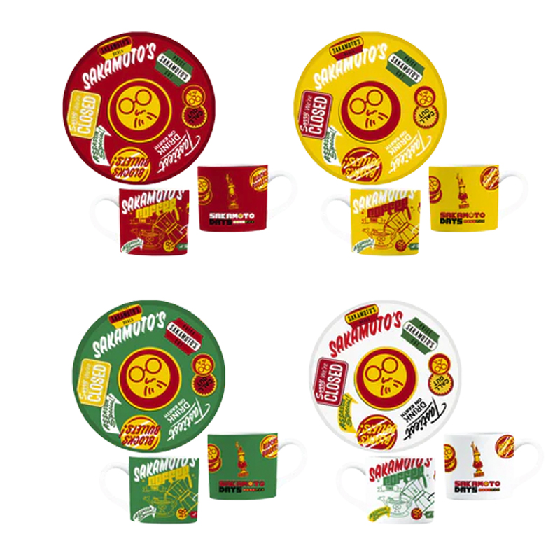 Bialetti x Sakamoto Days Cup & Saucer Set - Image 4