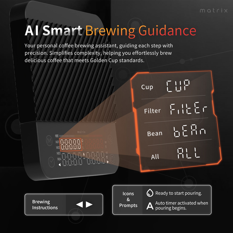 Matrix M2 Pro AI Master Coffee Scale - Image 9