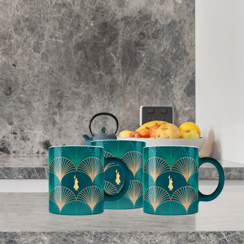 Bialetti Deco Glamour Mug Fan Design - Image 2