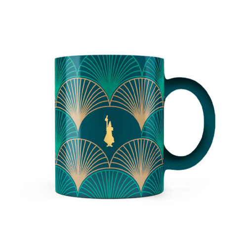 Bialetti Deco Glamour Mug Fan Design